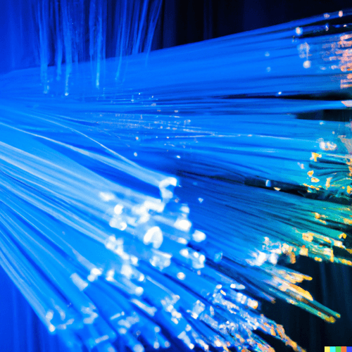 AI Generated Fiber Optics