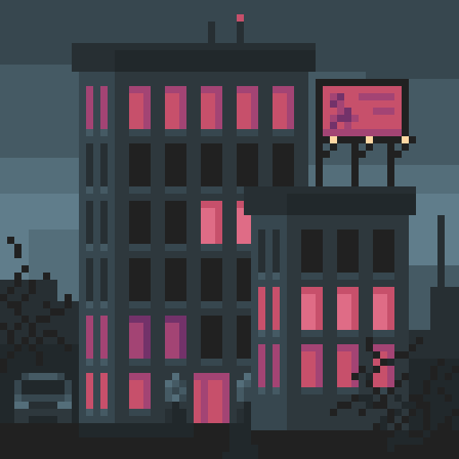 EeriCity Pink 03 "Office Building"