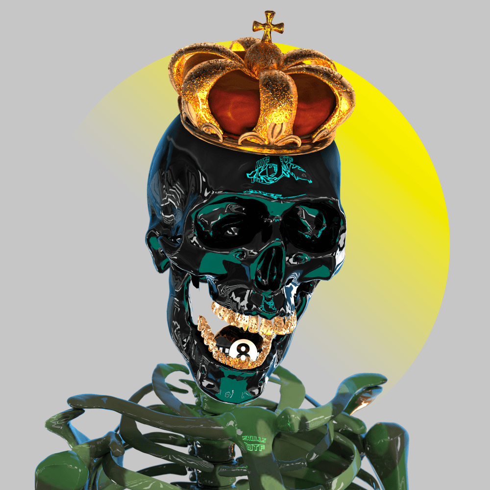 Crypto Skulls (Free NFT) #12003 - Crypto Skulls Fantasy