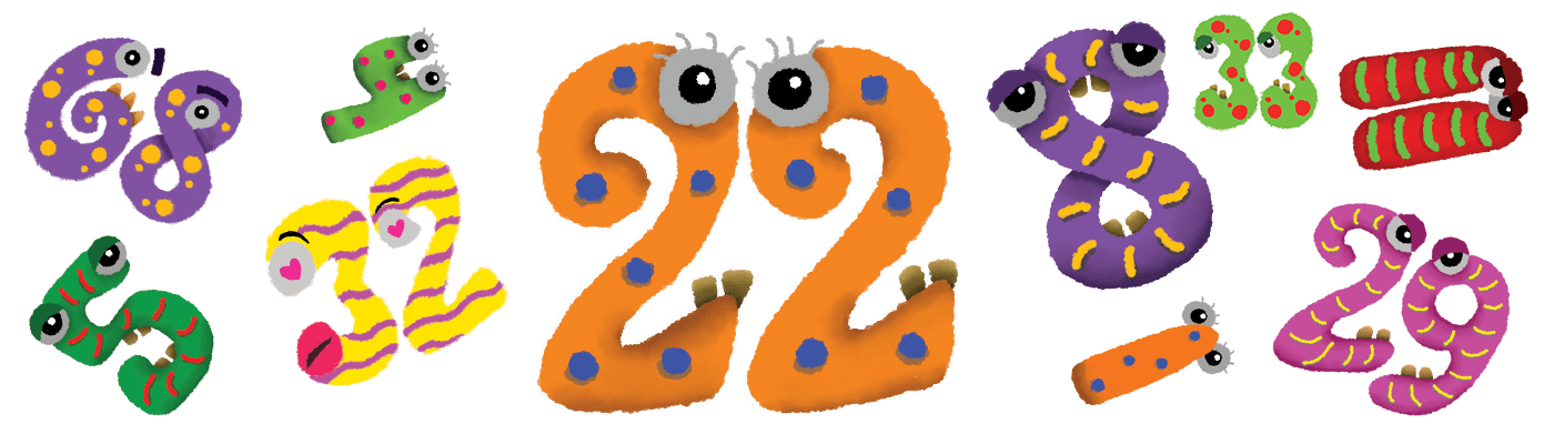 Number Monsters - Collection | OpenSea