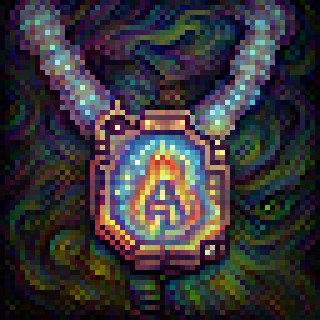 'Apocalypse Glow' Amulet of Brilliance