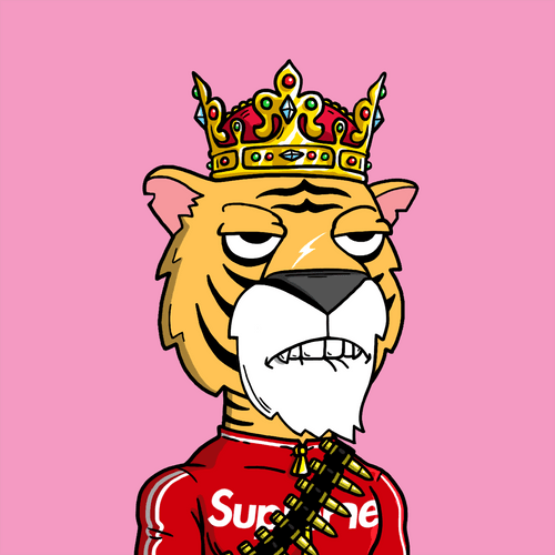 Grouchy Tiger Social Club #6283