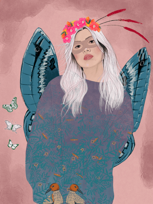 Butterfly feeling