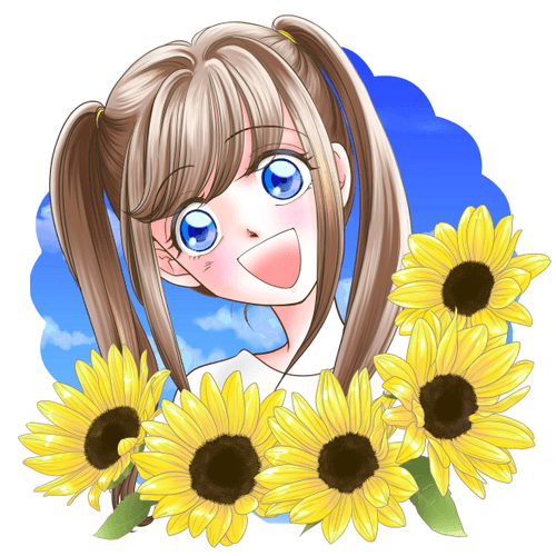Sunflower Girl (color)