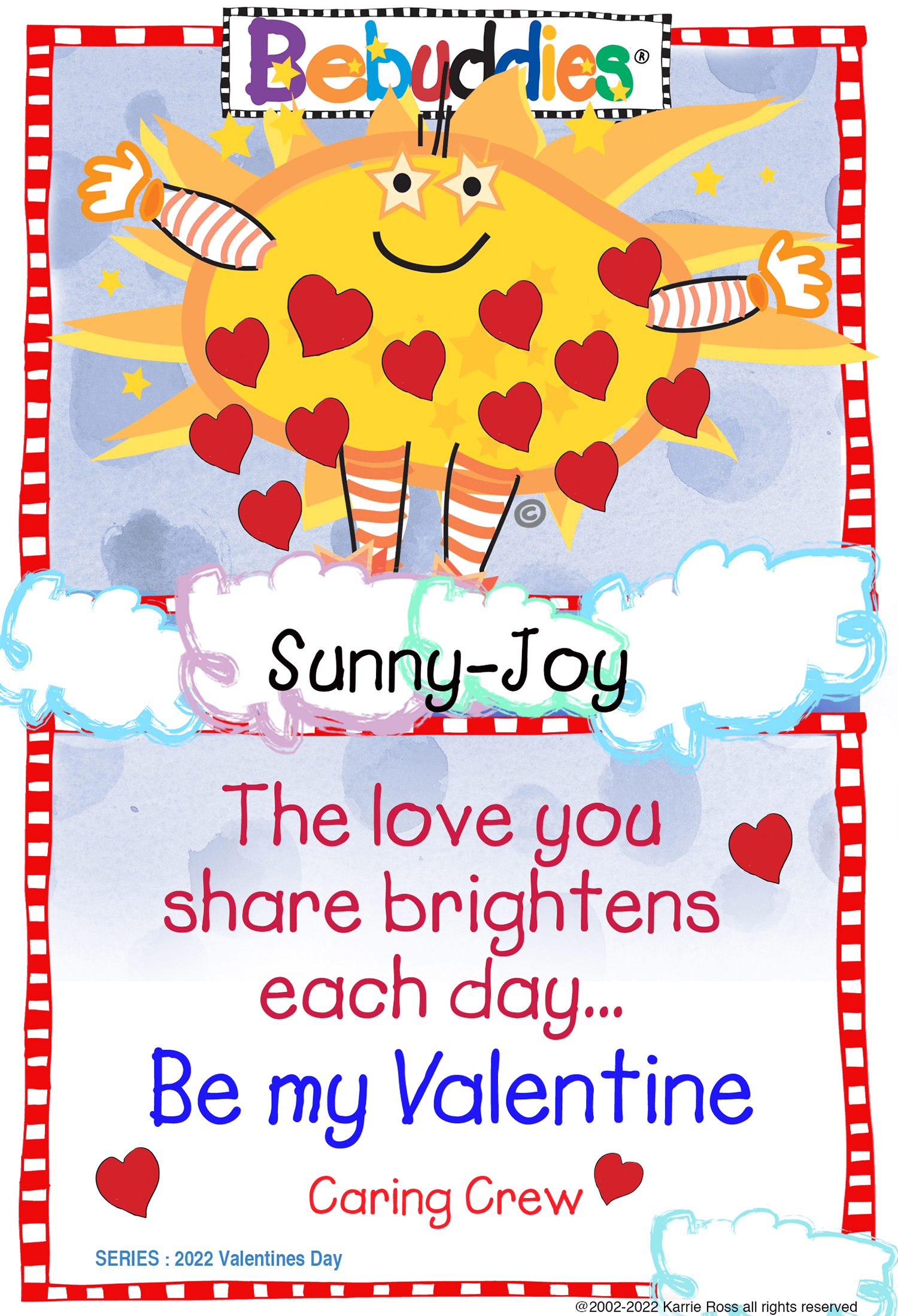 Bebuddies Holidays: Valentines Day by Karrie Ross : Sunny-Jo