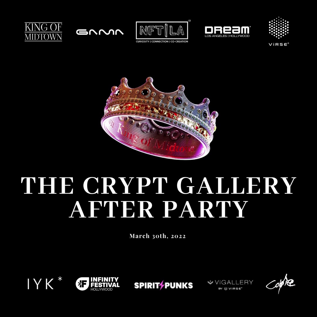 The Crypt Gallery x NFT LA