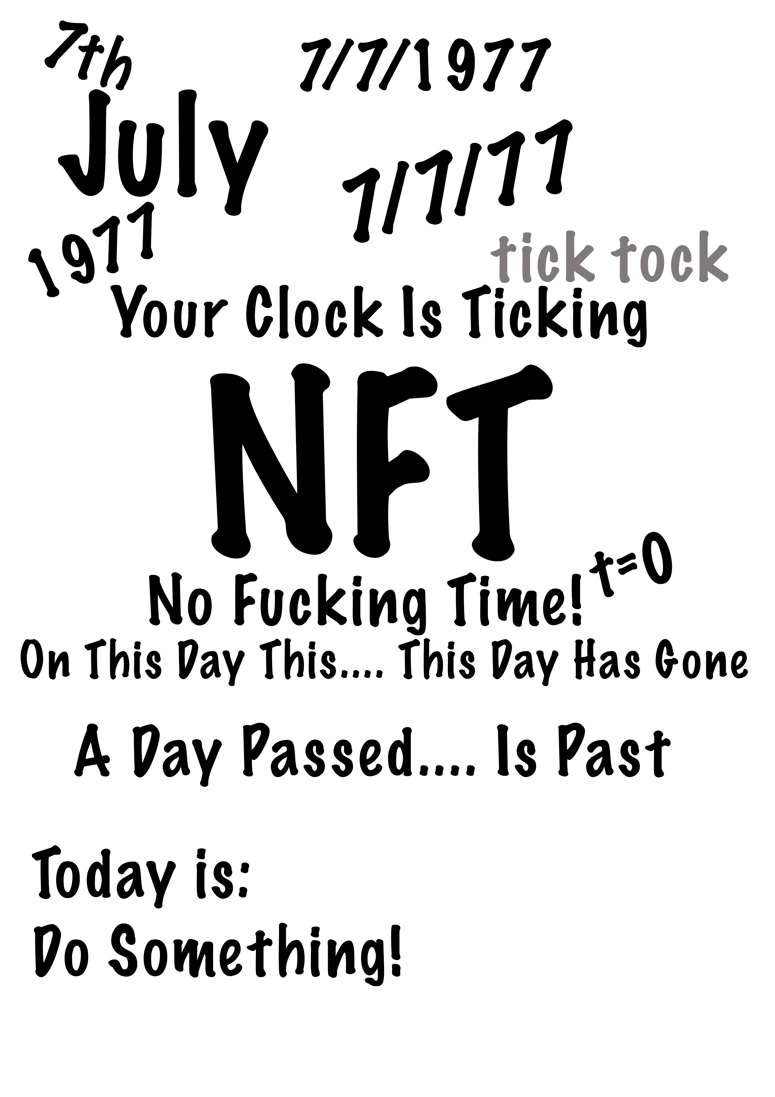 NFT - No Fucking Time!