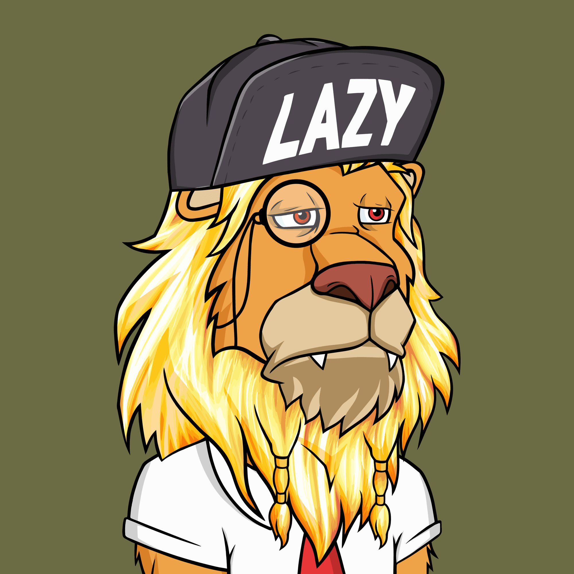 954 - Lazy Lions | OpenSea