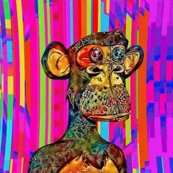 Psychedelic Bored Ape #3665 collection image