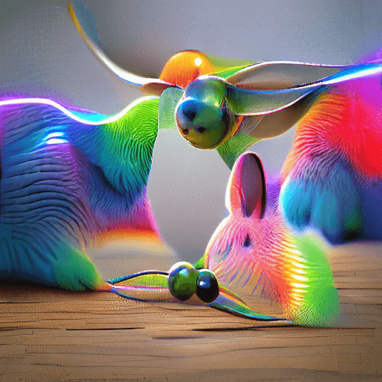 #103/5000 Metadimensional Image: A Genuine Fantasy Rabbit