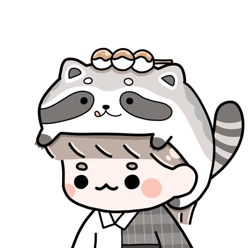 Mitarashi Dango Raccoon