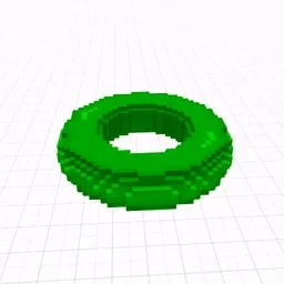 Inflatable Pool Ring | Green
