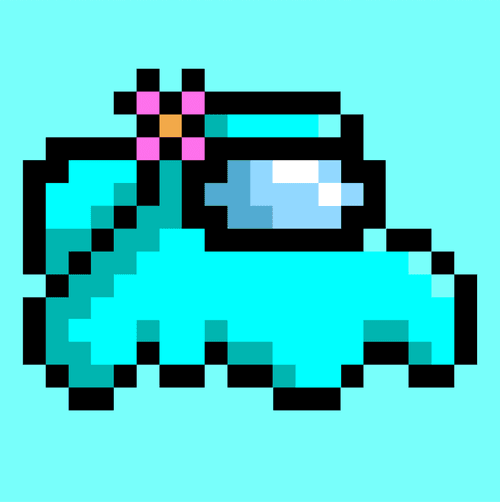Cyan Crewmate GOOP