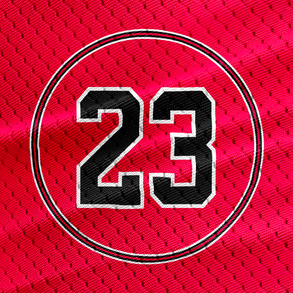 Michael jordan's jersey numbers with 2024 the bulls