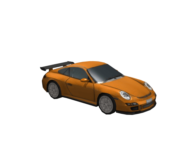 Orange Zenon Car