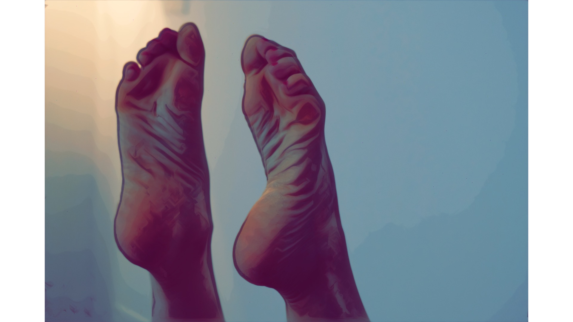 Women feet soles and legs - CryptoFeet
