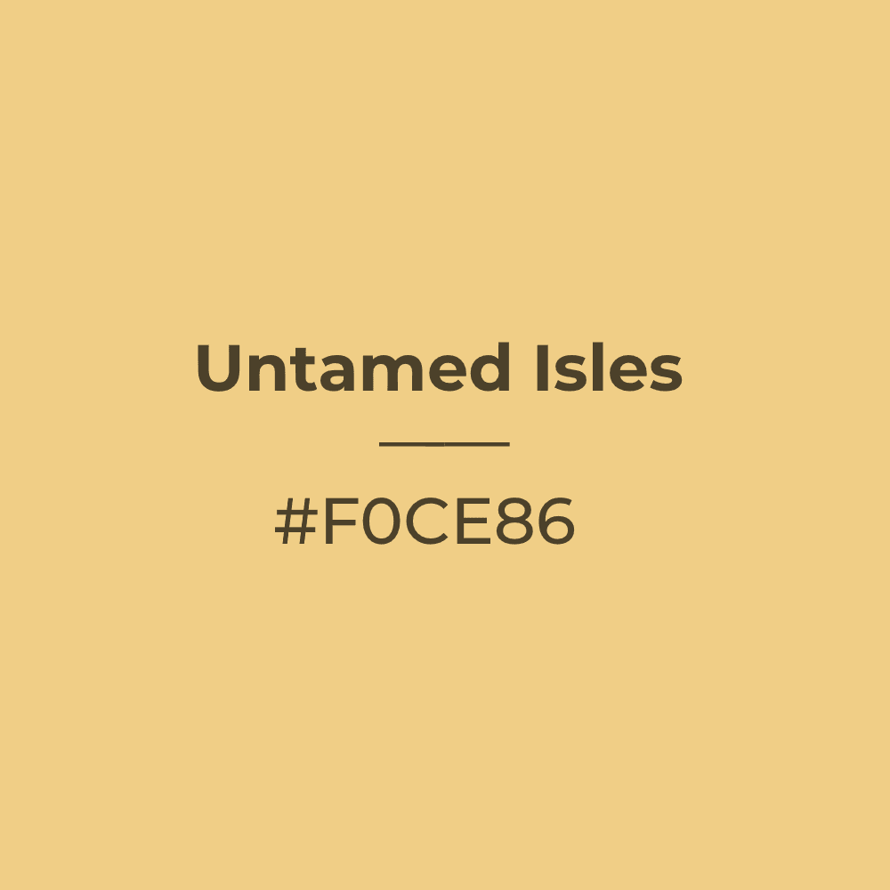 Untamed Isles #f0ce86