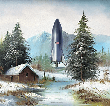 Mountain Cabin Landscapes
