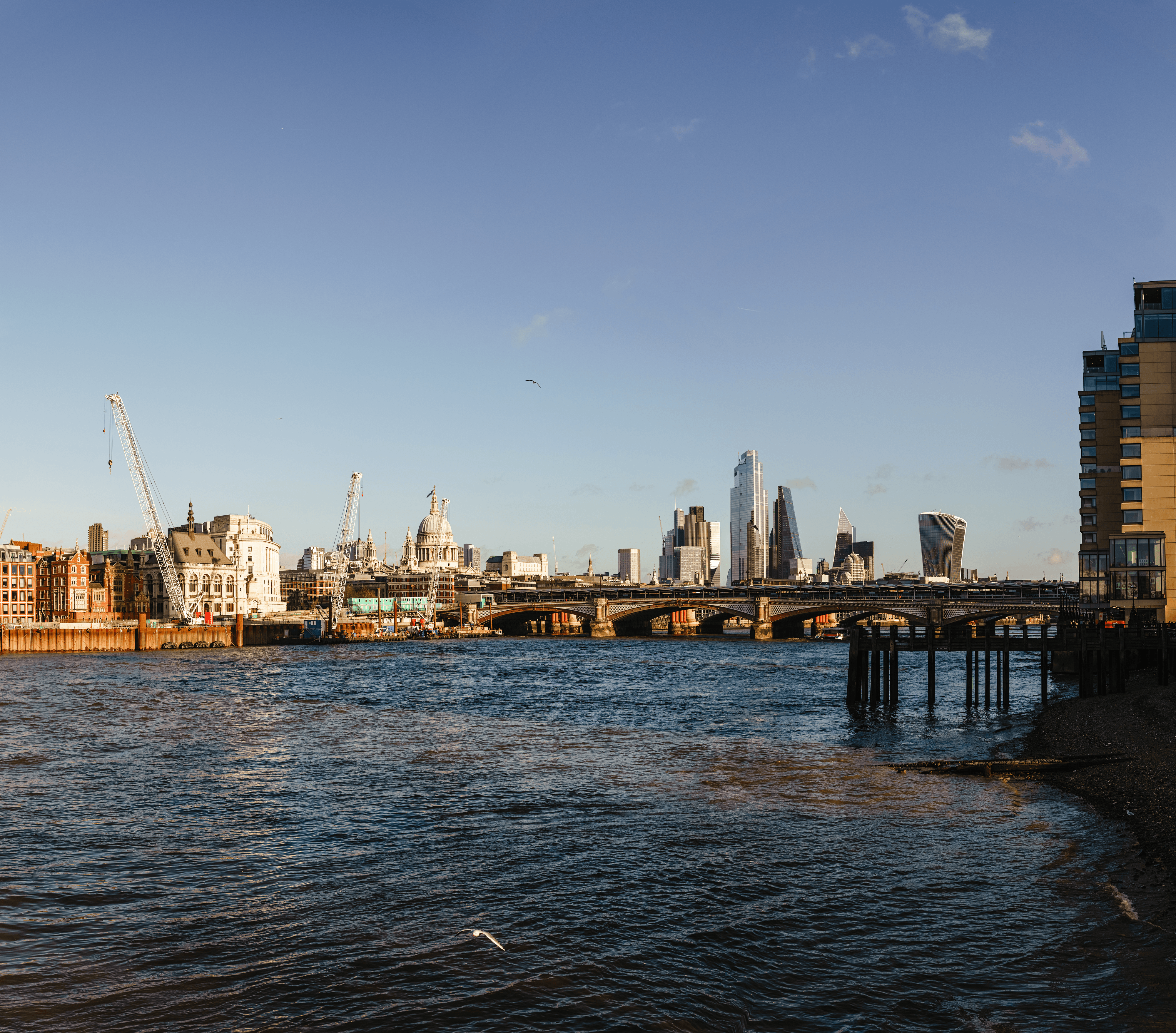 View on the Thames River