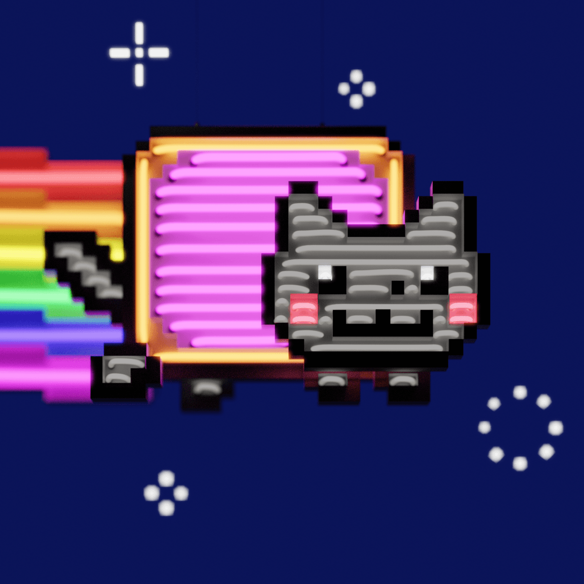 Nyan Cat - Neon Sign