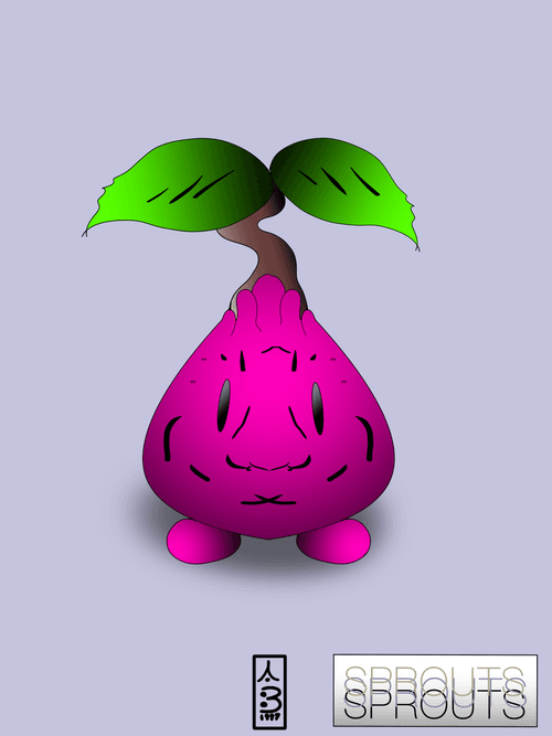 Tribal Pink Sprout