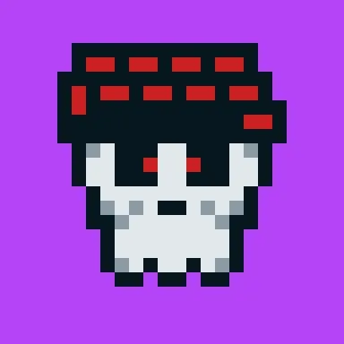 Kawaii SKULL #6521