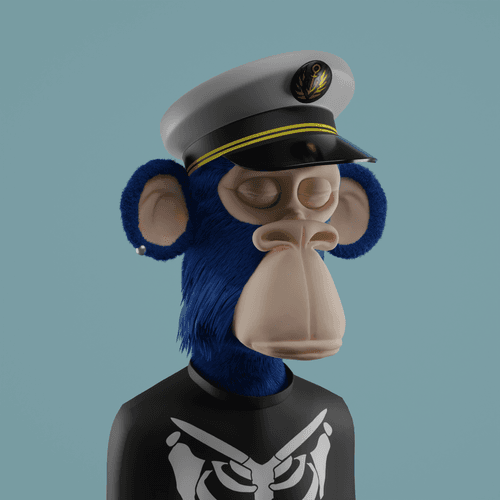 3D Bored Ape Club #406