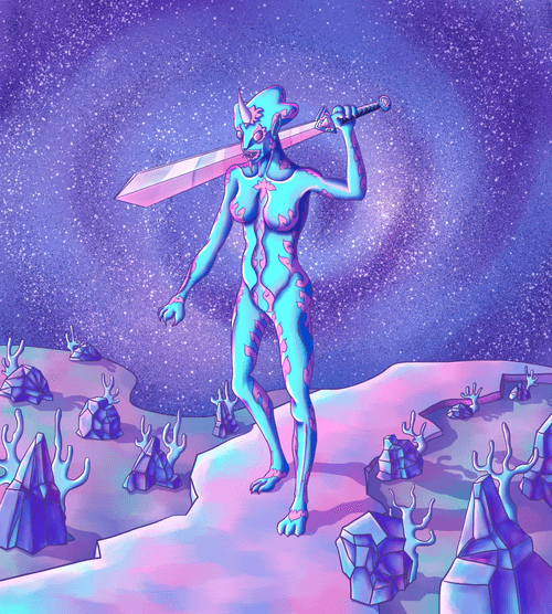 Alieniverse #023 (Giant Alien)