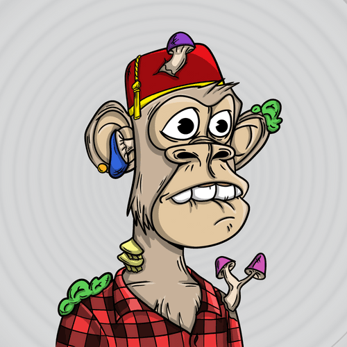 Funguy'd Bored Ape 7504