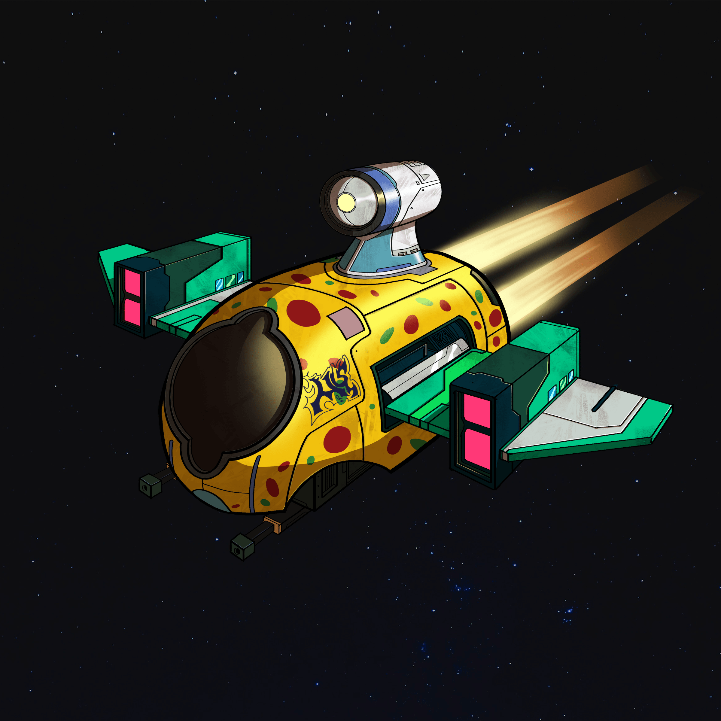 Genesis Spaceship #91