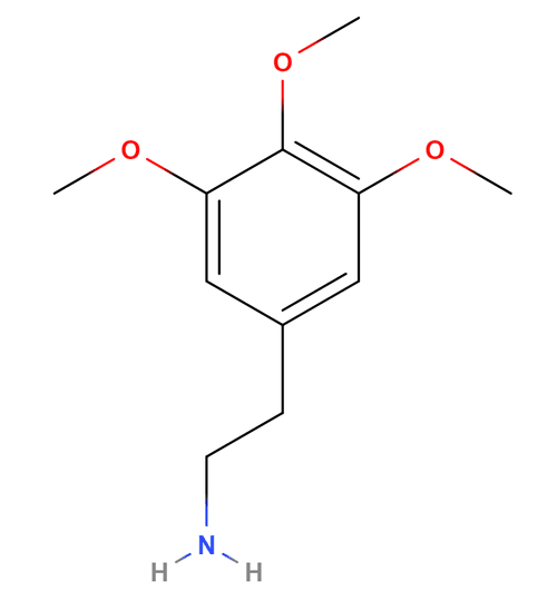 Mescaline (C11H17NO3)