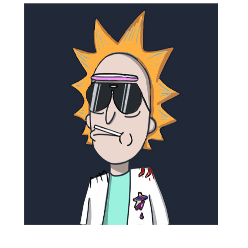 Bored Rick Gangsta - Rick Got Bored NFTs | OpenSea