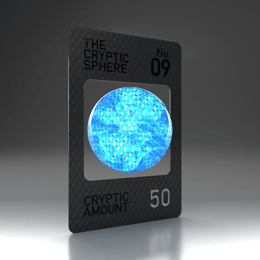 The Cryptic Sphere, Animated Trading Card No. 09