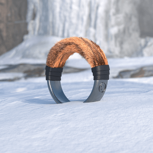 "Pain Roar" Titanium Ring of the Fox