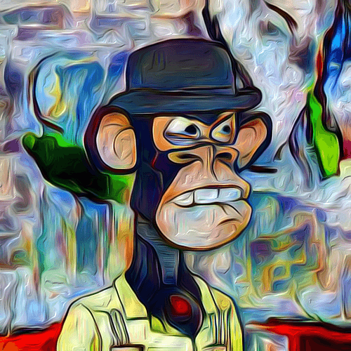 Bored Picasso Ape #007