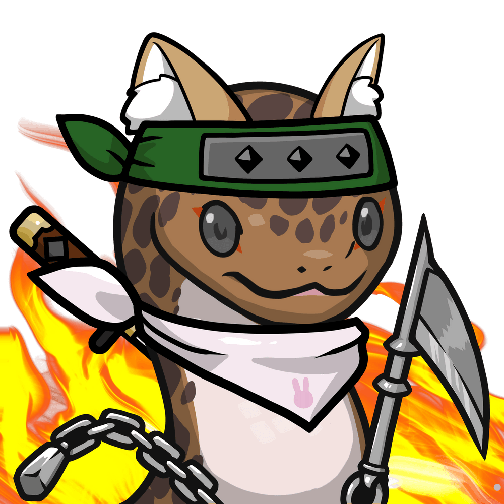 Orochi-Leopard lizard02 #08594