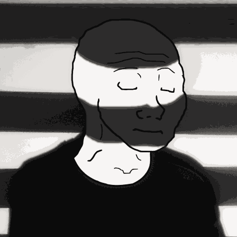 Wojak Sleeping in Bed Sunlight Coming Through Shades - Wojak Feels Guy ...