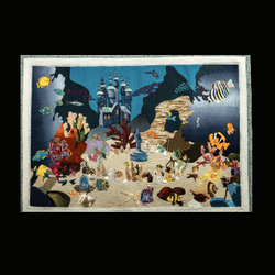 Unique limited edition fabric  mural collection image