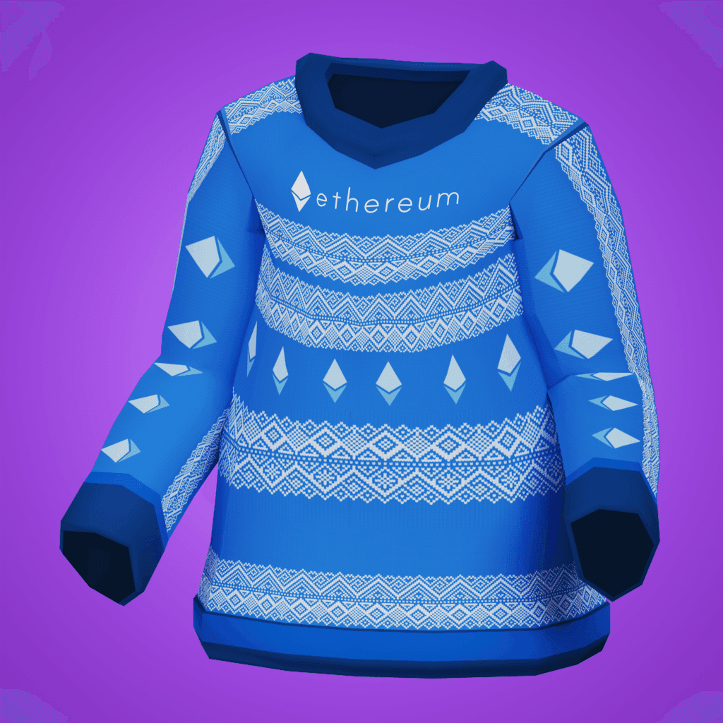 Ethereum Christmas Sweater