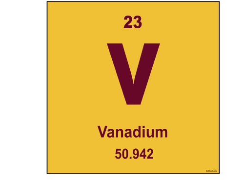 V Vanadium