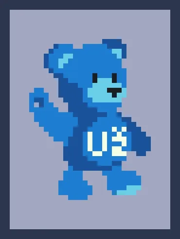 CryptoTeddies #072 - Užupis Teddy Consul