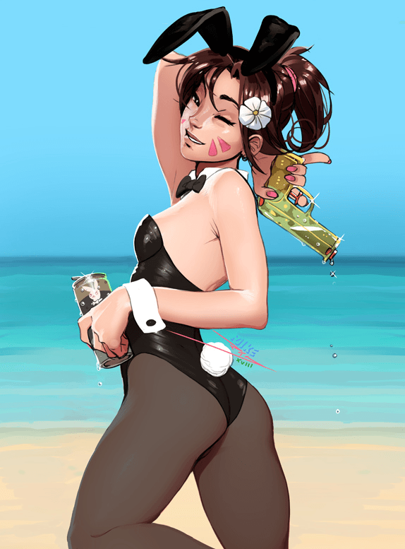 574px x 777px - Bunny Girl Dva - BB Overwatch | OpenSea