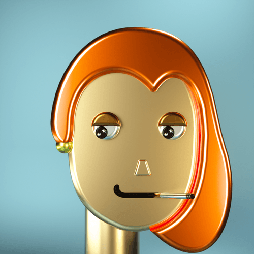 3D Chrome Punk #1065