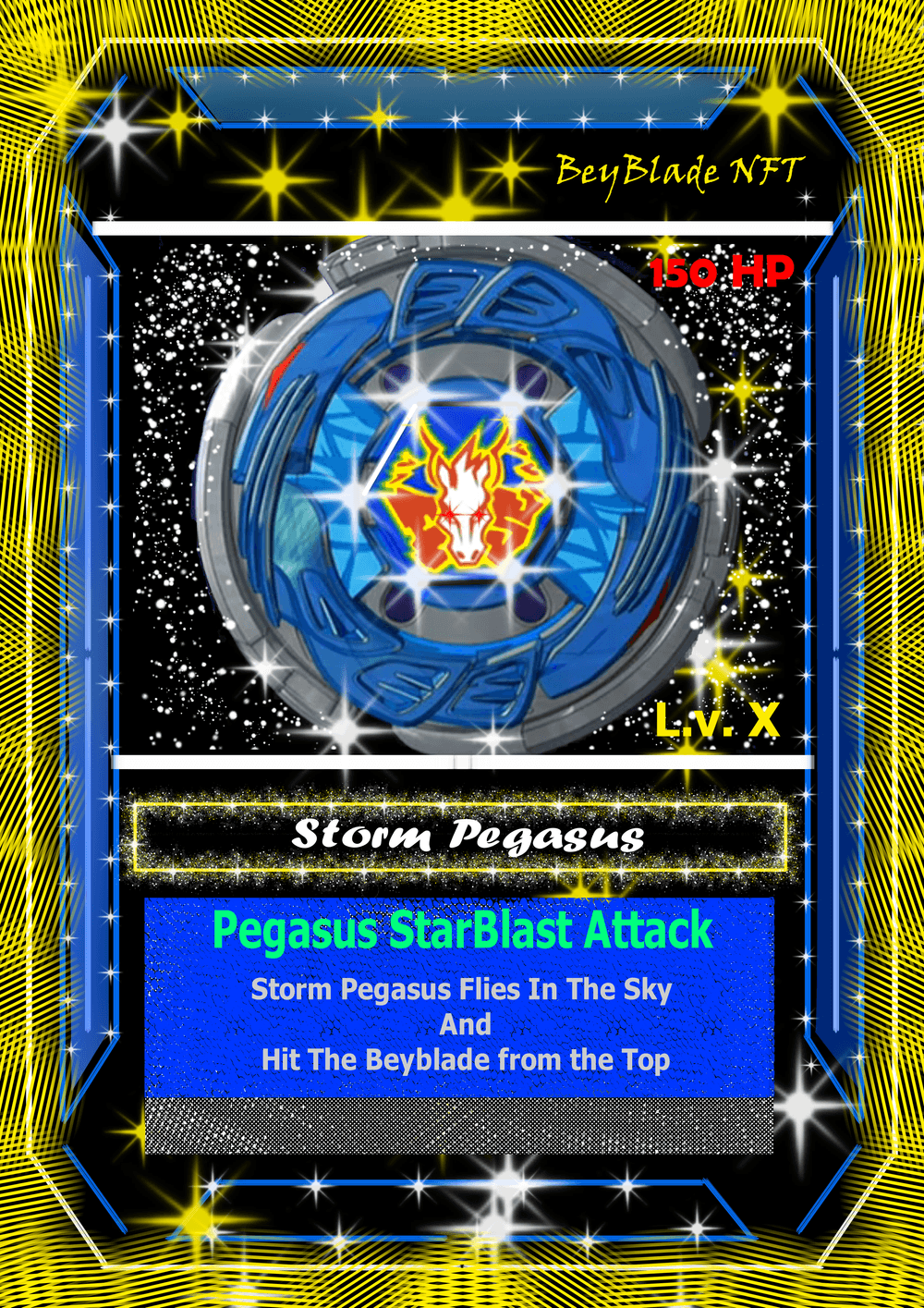 Storm Pegasus Beyblade Cards - Beyblade Cards
