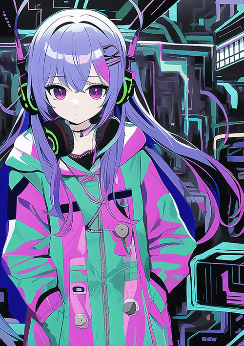 Kawaii Tokyo Cyberpunk #9