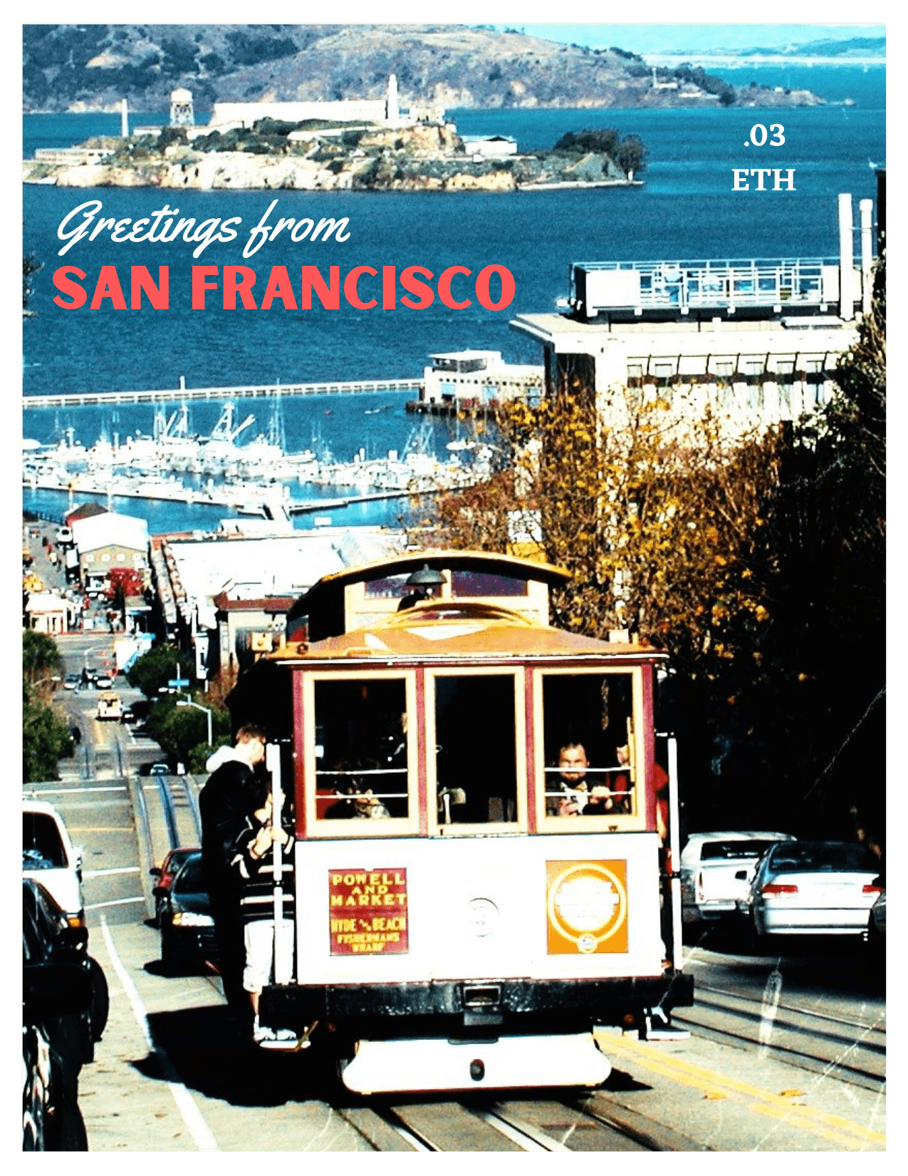 Greetings from San Francisco 002 - Hyde St. Cable Car