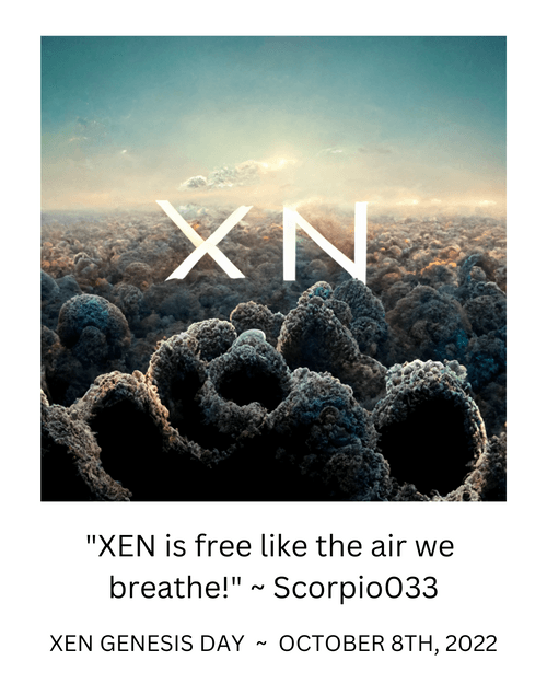 XEN is free like the air we breathe! 2