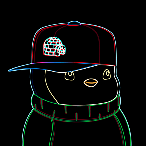 Neon Pudgy Penguin 506