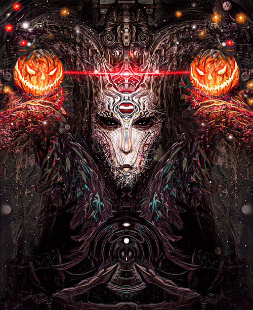 The Demoniac Angel of Halloween