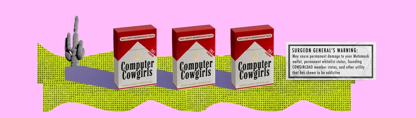 Bad Habits Membership Club by Computer Cowgirls
